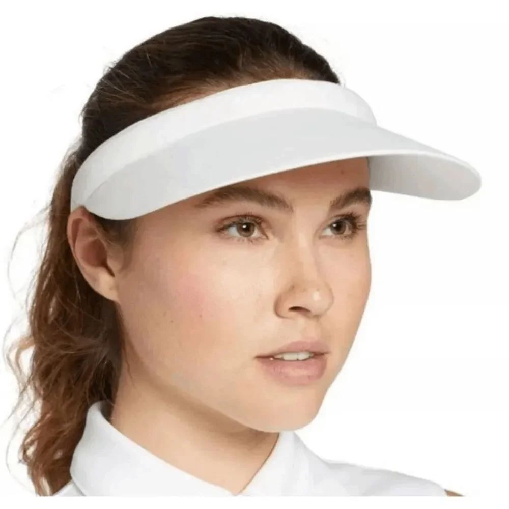 Lady Hagen Women's Clip Golf Visor White